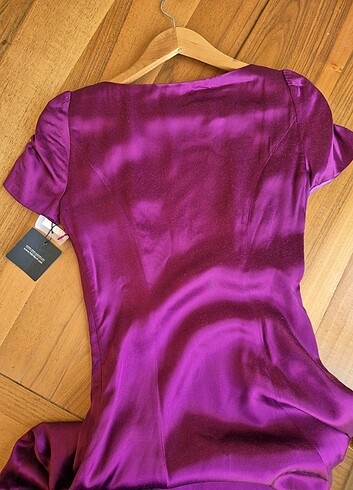 Net Work Saten Elbise - Görsel 10