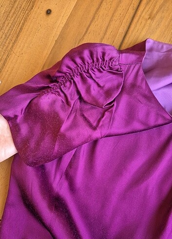 Net Work Saten Elbise - Görsel 12