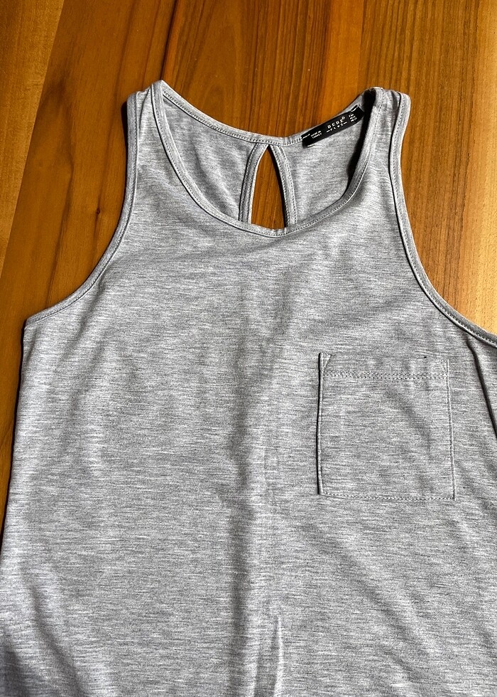 Bebe Uzun Penye Elbise - Görsel 5