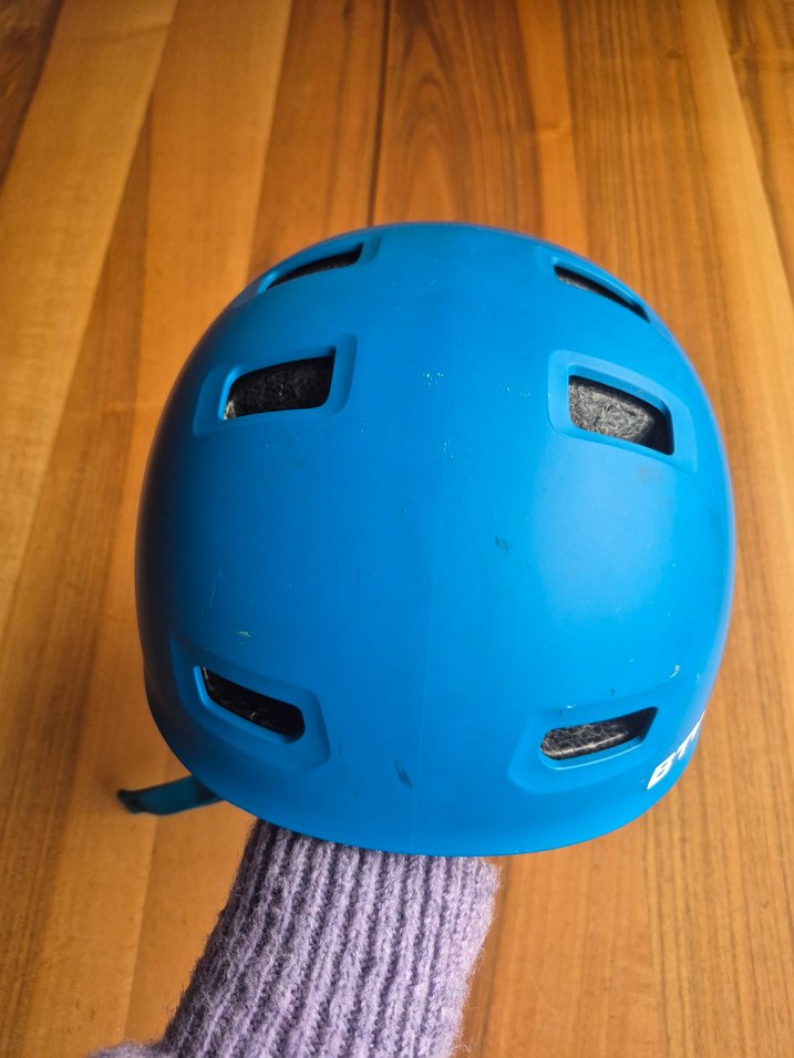 Çocuk Biker Tarzı Motosiklet Kaskı (S Beden ) - Görsel 4