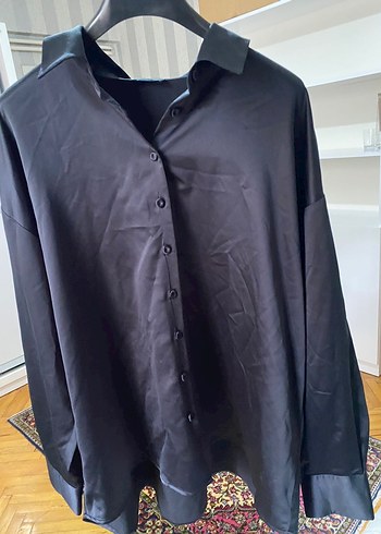 Network saten gömlek - Görsel 2