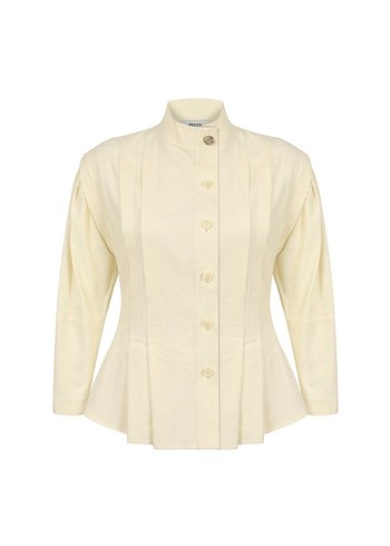 İpekyol Bej Düğmeli Kadın Gömlek - Görsel 3