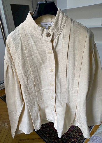 İpekyol Bej Düğmeli Kadın Gömlek - Görsel 4