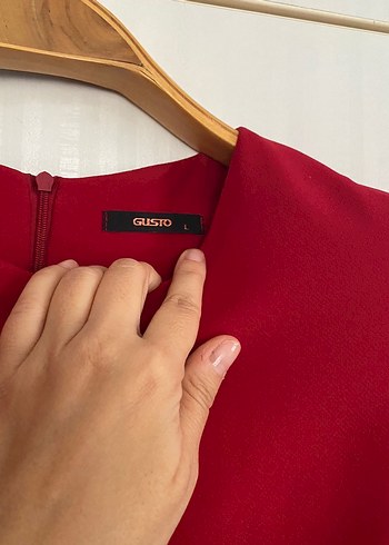 Gusto Midi Kadın Elbise Uzun Kollu - Görsel 4