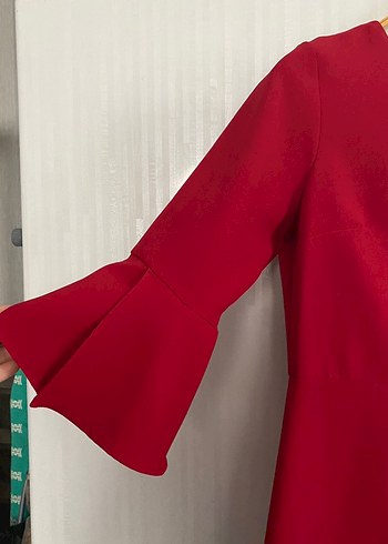 Gusto Midi Kadın Elbise Uzun Kollu - Görsel 3