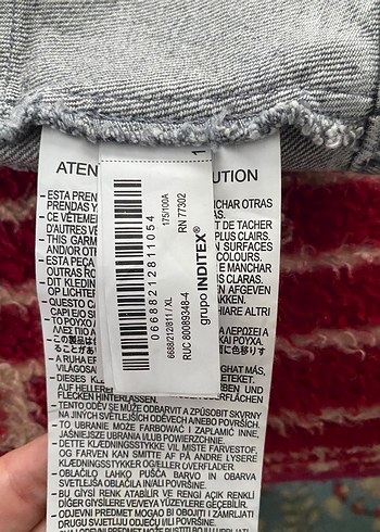 Zara Gri Denim İnce Askılı Büstiyer - Görsel 8