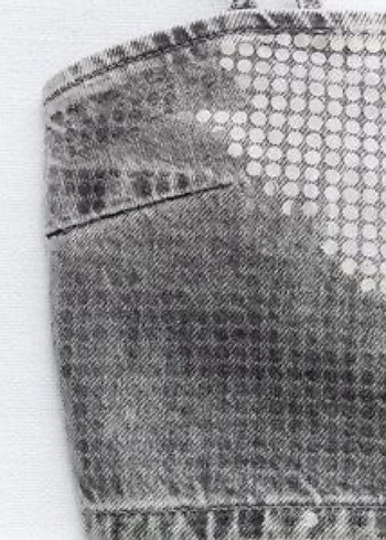 Zara Gri Denim İnce Askılı Büstiyer - Görsel 4