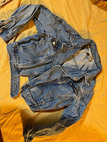 Dilvin Dilvin crop kot ceket