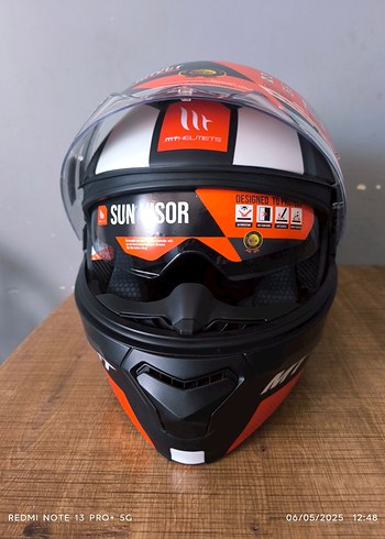 MT helmets kask - Görsel 5