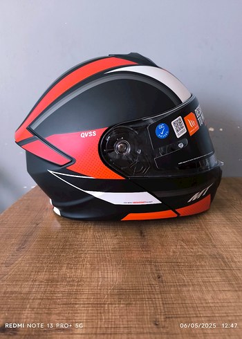 MT helmets kask - Görsel 9
