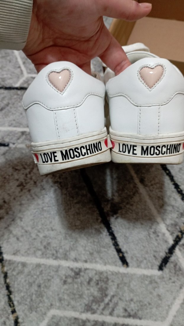 Beyaz Bağcıklı Kadın Spor Ayakkabı - Görsel 3