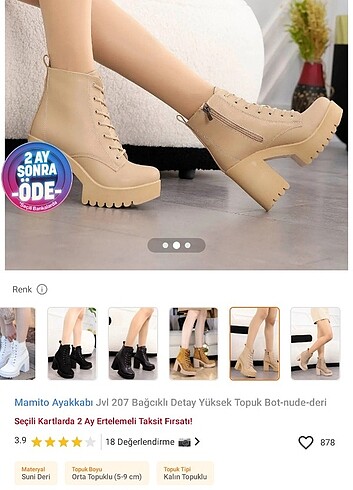 Diğer Bağlıklı kalın topuklu bot
