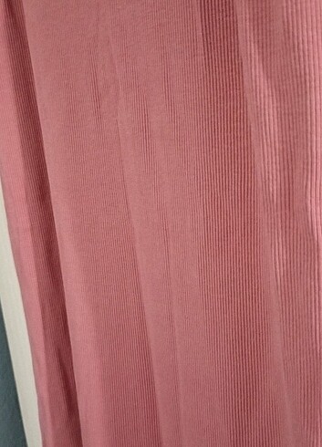 Fitilli dar midi elbise - Görsel 3