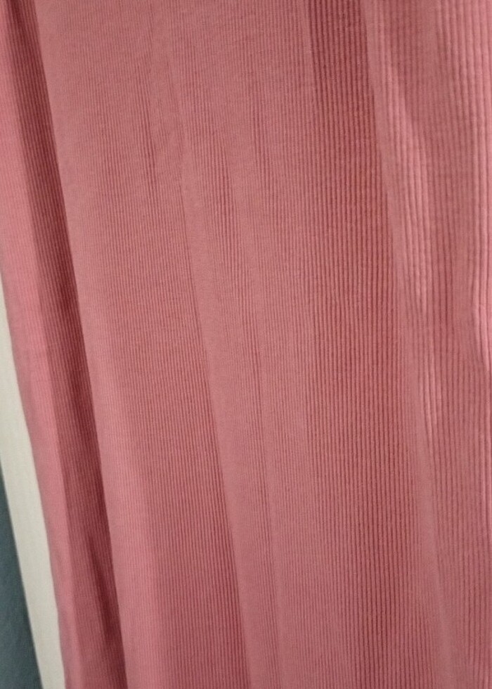 Fitilli dar midi elbise - Görsel 3