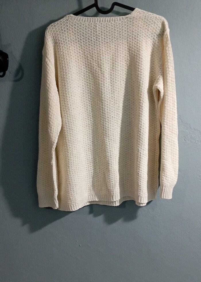 Simli triko kazak - Görsel 2