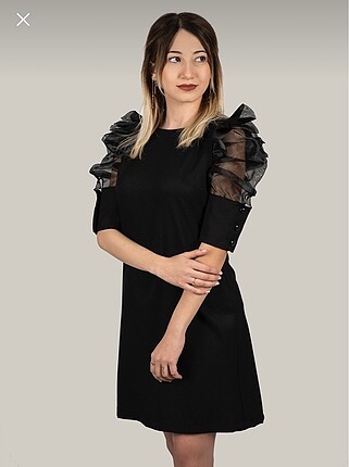 SİYAH ŞIK ELBİSE