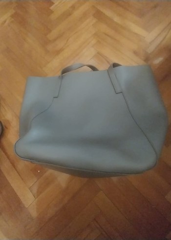 Diğer Gri Deri Kadın Çanta