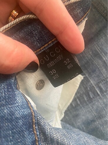 30 Beden Gucci Kot Şort