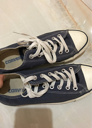 Lacivert converse 38 numara