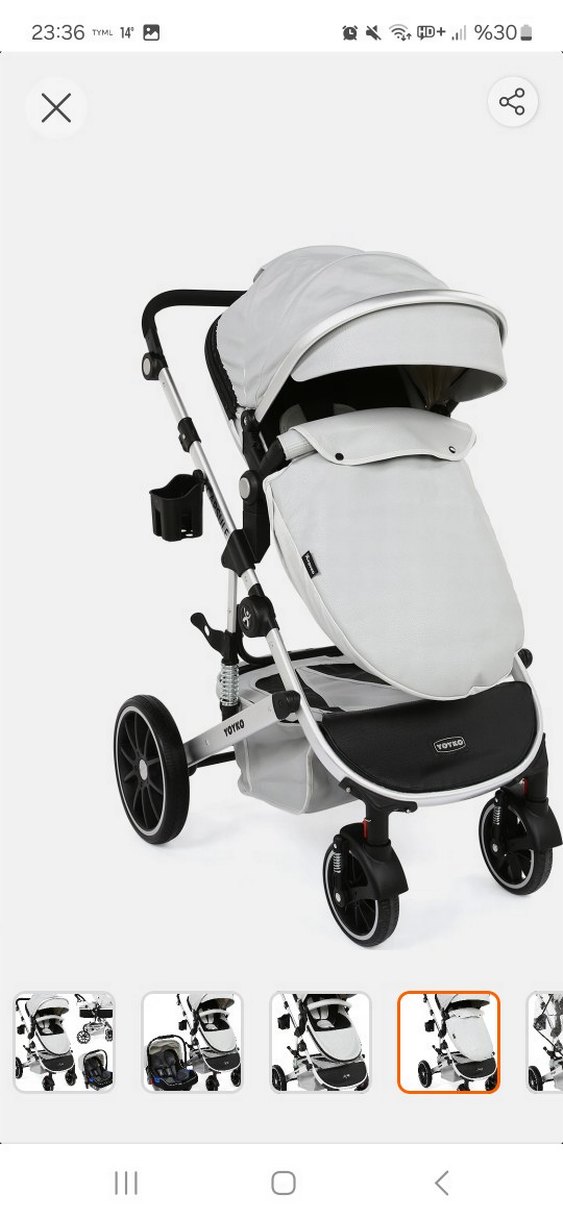 YOYKO CAPSULE EGG TRAVEL SİSTEM BEBEK ARABASI - Görsel 3