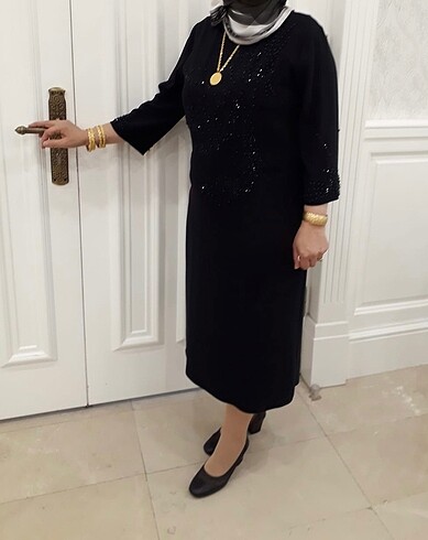Siyah abiye elbise