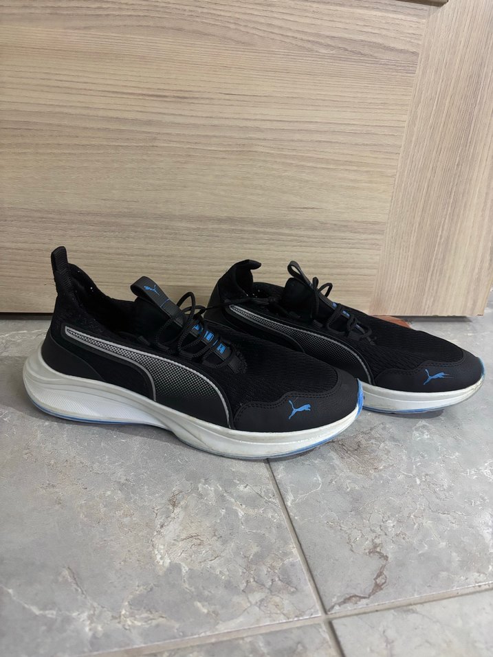 Lacivert Bağcıklı  Spor Ayakkabı - Görsel 3