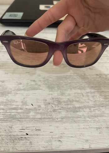 Ray ban Kahverengi Klasik Tokalı Kadın Güneş Gözlüğü - Görsel 2