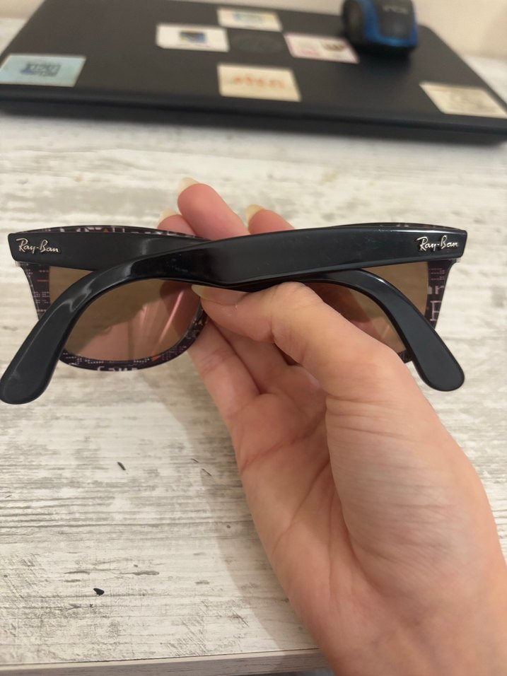 Ray ban Kahverengi Klasik Tokalı Kadın Güneş Gözlüğü - Görsel 3