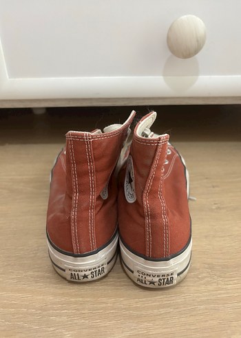 37,5 Beden CONVERSE Kadın Kırmızı Yüksek Tabanlı Spor Ayakkabı