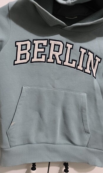 6 Yaş Beden turkuaz Renk Erkek çocuk sweatshirt 