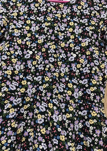 Çiçek Desenli H&M Yazlık Elbise - Görsel 2