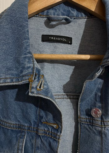 Trendyol kot ceket - Görsel 2
