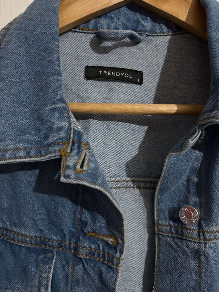 Trendyol kot ceket - Görsel 2