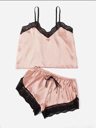 Sheinside Dantelli pijama takımı