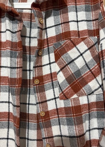 Oversize oduncu gömleği - Görsel 2