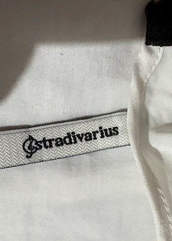 Beyaz Kolsuz Keten Basic Bluz - Görsel 4