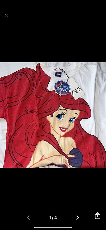 ariel tshirt