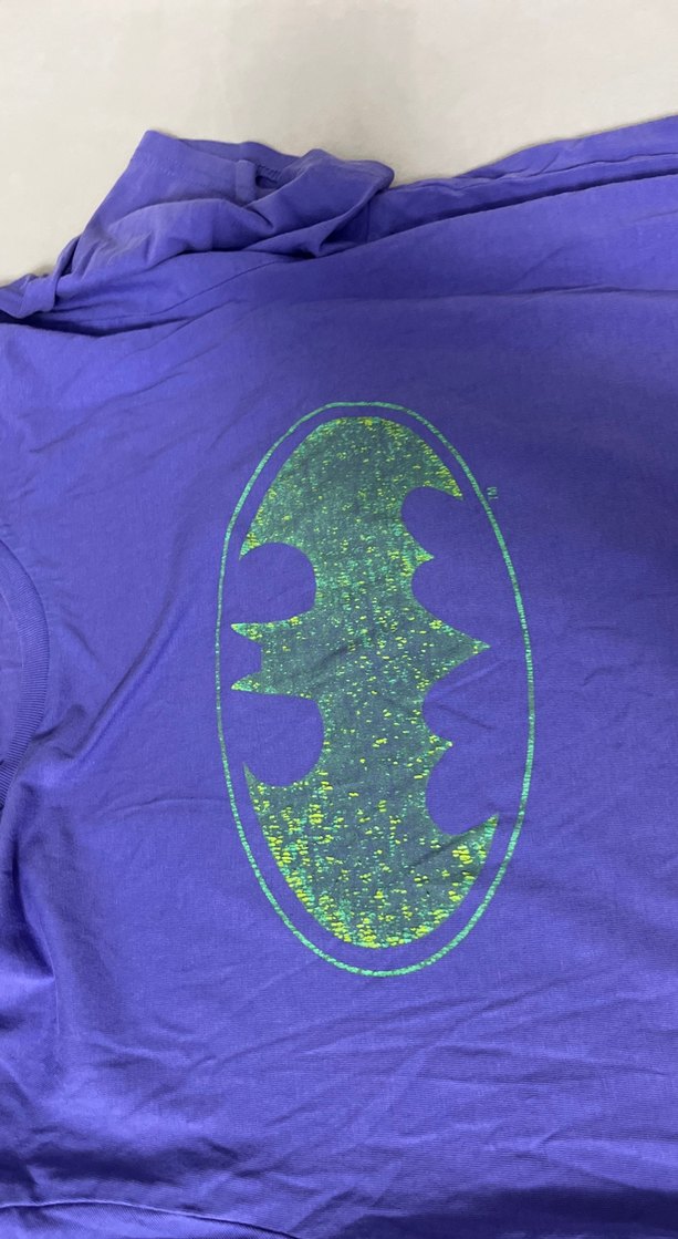 Mor Parlak Baskılı Hamile Tişörtü - Görsel 2