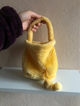 Peluş çanta