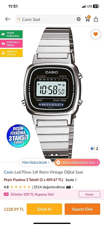 Casio saat