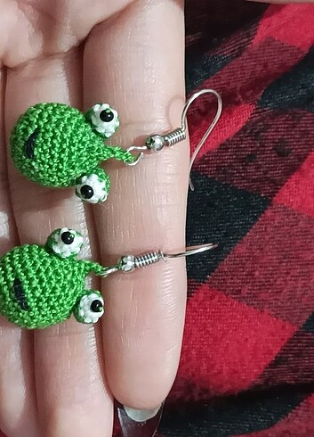  Beden Amigurumi küpe 
