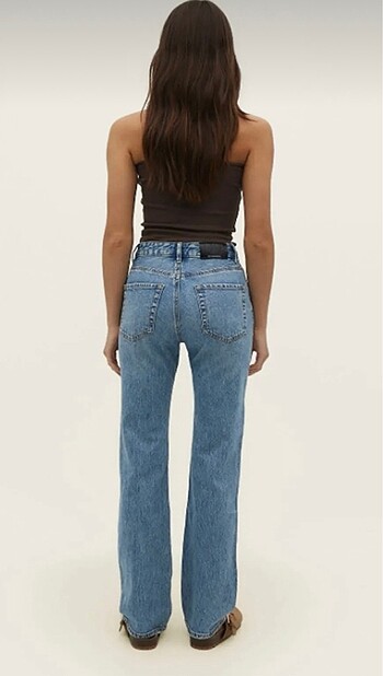 38 Beden Stradivarius D98 kot pantolon