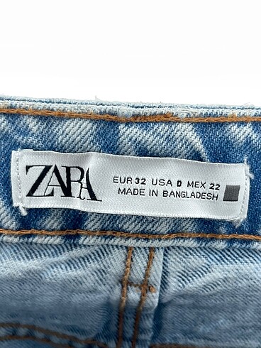 32 Beden mavi Renk Zara Jean / Kot %70 İndirimli.