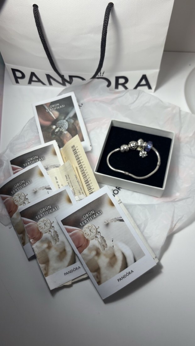 Pandora Kadın Bileklik - Şık Baskılı Tasarım - Görsel 2