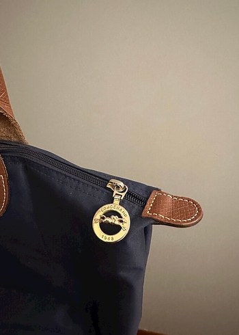 Longchamp Lacivert Çanta - Görsel 4