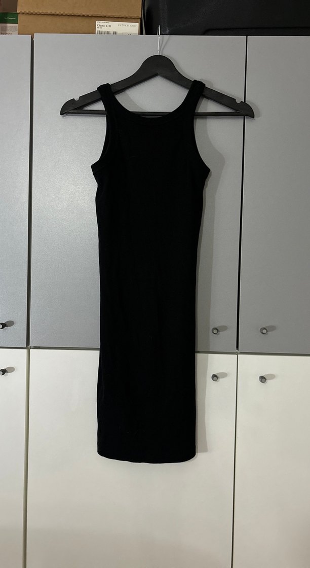 H&M siyah halter yaka elbise - Görsel 2