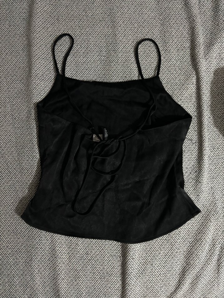 Siyah ince asklılı büstiyer - Görsel 2