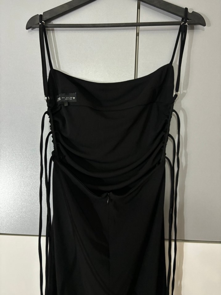 Zara siyah Elbise - Görsel 3
