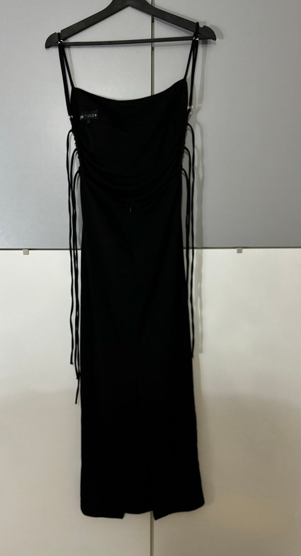 Zara siyah Elbise - Görsel 4