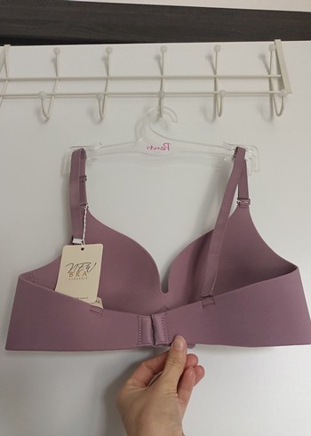 Pastel Pembe Lazer Kesim Sütyen - Görsel 3